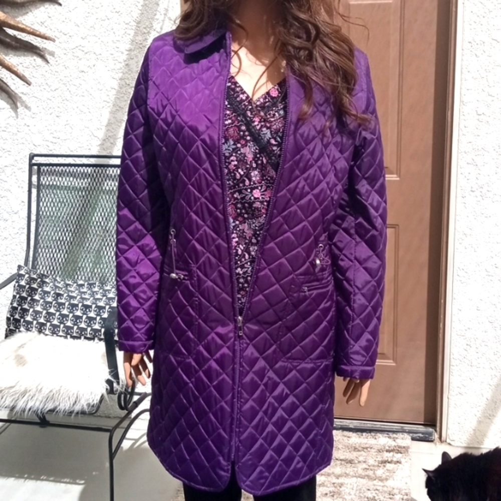 Liz Claiborne long puffer jacket